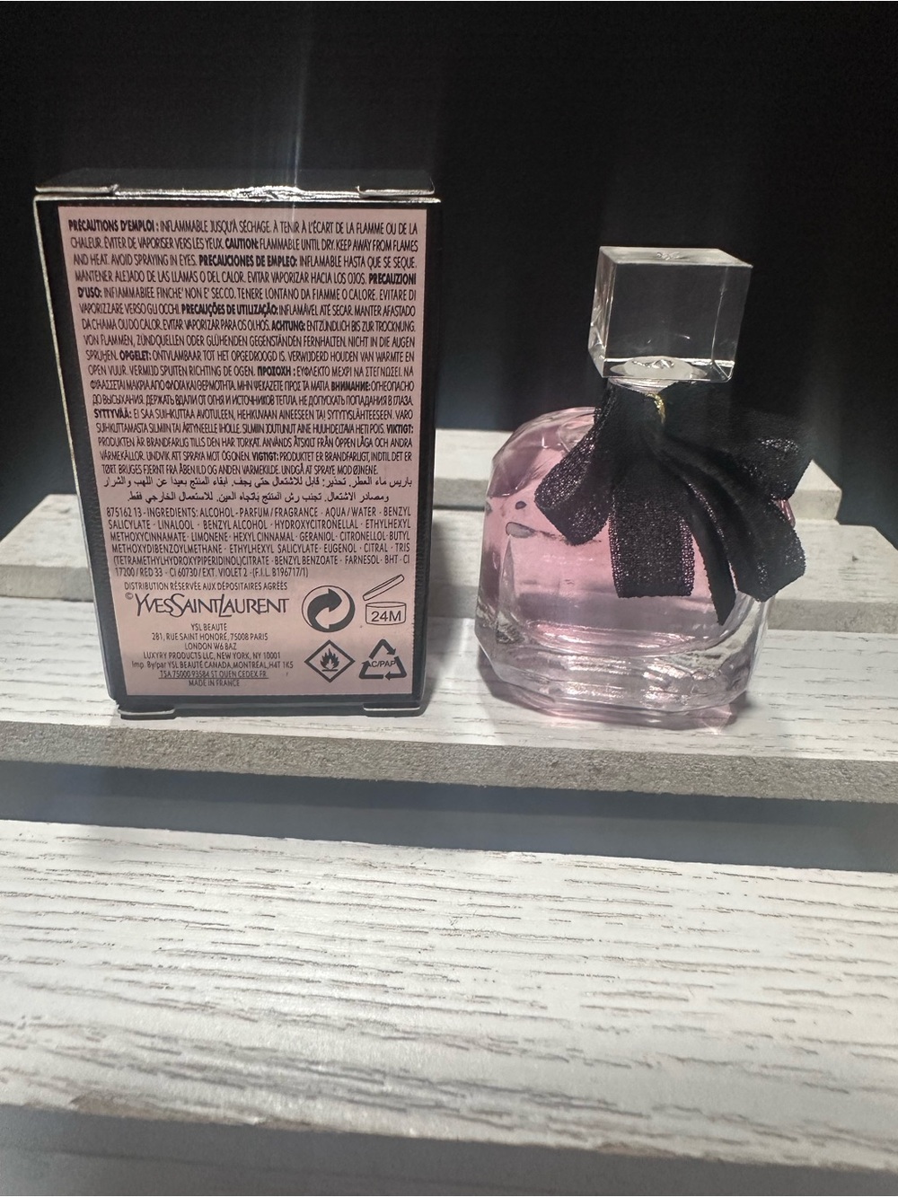 Yves Saint Laurent Mon Paris Pink 7.5 ml mini perfume - Picture 4 of 5